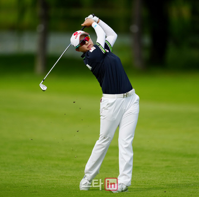 김효주 '완벽한 아이언샷'                                                                                                                                                                