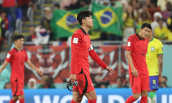한국, 68년 만의 흑역사…월드컵 무대서 전반전 4실점