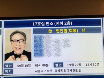 봉준호 감독·송강호, 가장 먼저 故 변희봉 빈소 찾아 추모