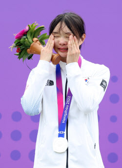 [포토] 은메달 획득한 김선우                                                                                                                                                                             