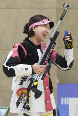 한국 사격, 女소총 3자세 단체-女25m 권총 단체 동메달 획득