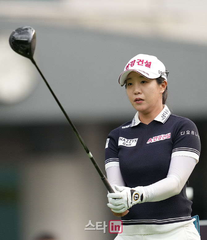 임진희 '정확한 첫 조준'                                                                                                                                                                 