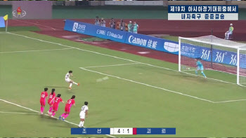 북한, 남북 여자축구 보도 중 한국을 ‘괴뢰’로 표기[아시안게임]