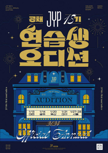 "제2의 스키즈 뽑는다"… JYP, 연습생 공채 18기 오디션