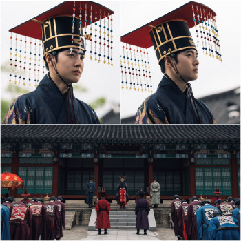 '세자가 사라졌다' 수호, 드디어 왕 됐다…위엄 넘치는 즉위식