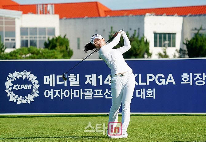  정지효 '호쾌한 샷으로 우승에 도전한다'                                                                                                                                                 