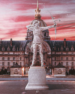 “저거 진짜야?”…‘3관왕’ 임시현 동상이 파리 한복판에 세워졌다[파리올림픽]