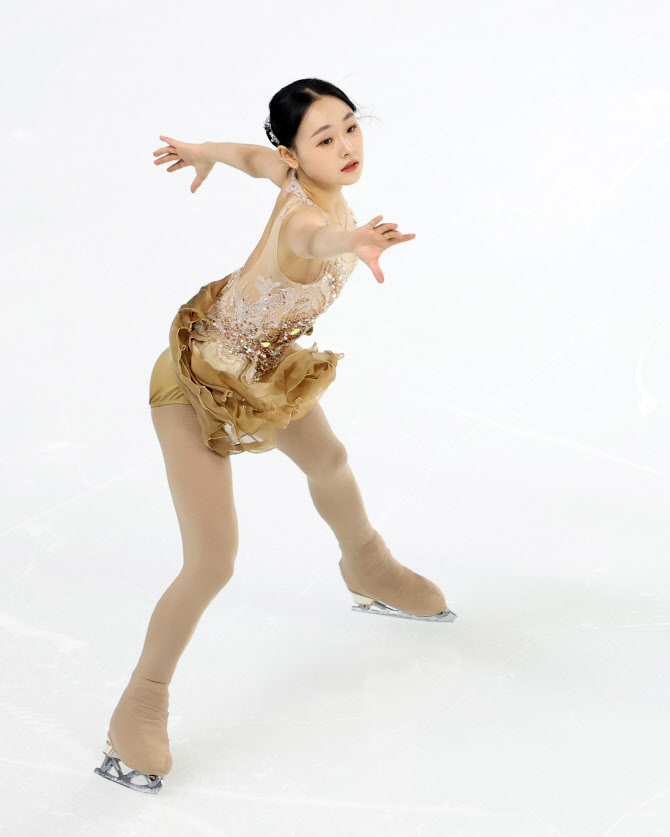 피겨 김채연 '금빛 연기'                                                                                                                                                                       
