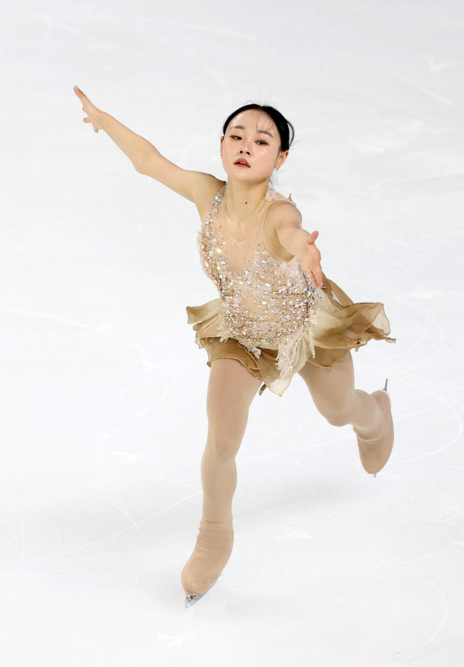 김채연 '갈고 닦은 실력을'                                                                                                                                                                     