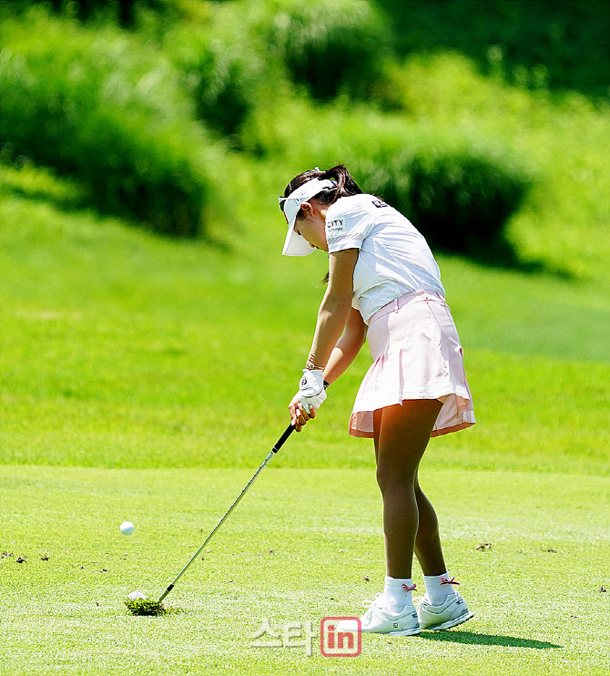 [골프in포토] 노승희, 정교한 샷으로 승부한다                                                                                                                                                             