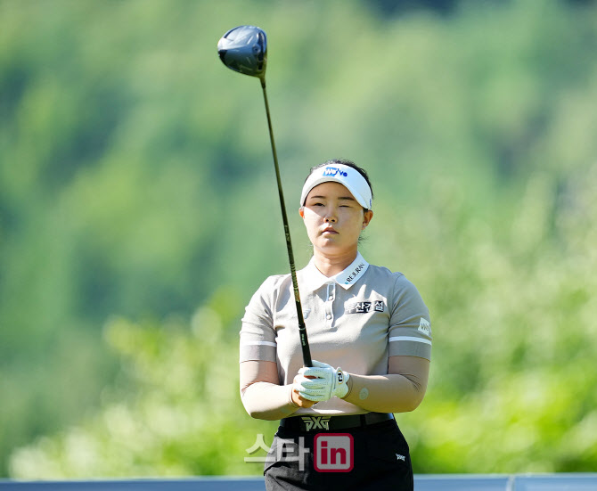 [골프in포토]임희정,타깃에 집중한다                                                                                                                                                                      