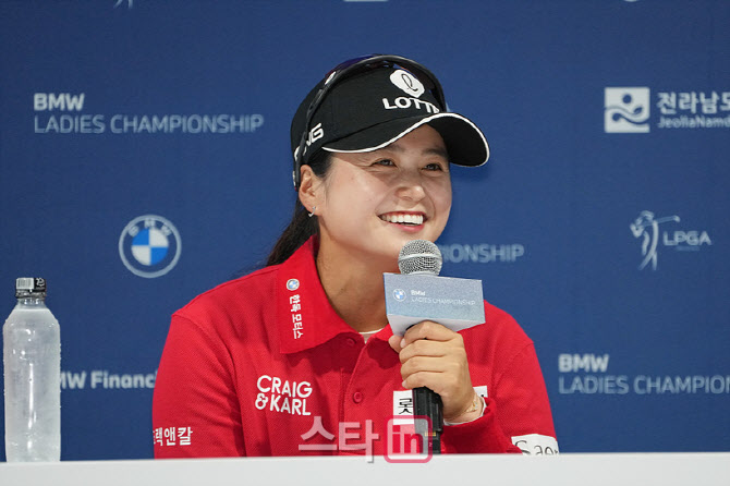  최혜진,만족스러운 둘째날입니다                                                                                                                                                                   