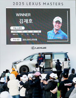 [골프in 포토] 김재호,우승 주인공의 하차                                                                                                                                                                 