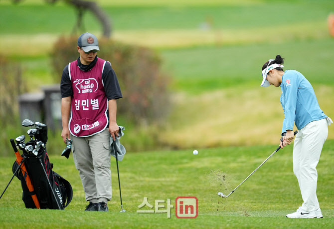 [골프in 포토]김민별,깔끔하고 정확한 임팩트                                                                                                                                                              