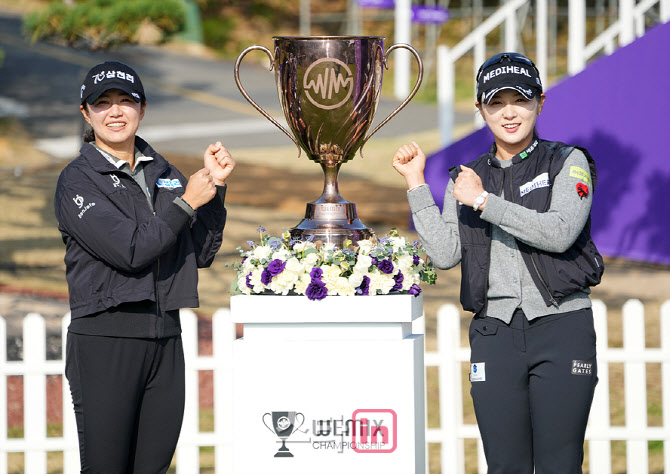 박현경-마다솜,승부에 양보는 없죠                                                                                                                                                                  