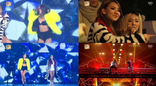 sbs가요대전 이효리