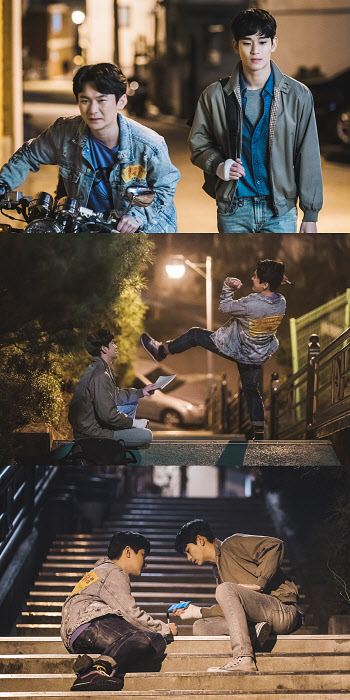 '사이코지만 괜찮아' 김수현·강기둥, 정반대 성향으로 환상적 절친 케미
