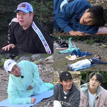 '1박2일' 문세윤 식욕마저 떨어뜨린 초고난도 홈트의 정체는?