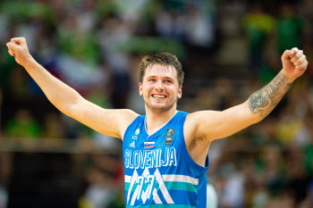 '돈치치 트리플더블' 슬로베니아, 사상 첫 올림픽 男농구 본선행
