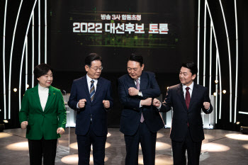 '2022 대선후보 토론' 승자는 KBS…3사 총합 시청률 39% 