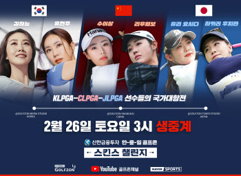김하늘·유현주 참가 한·중·일 스크린골프 대결 26일 열려