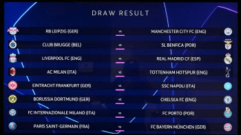 손흥민 토트넘은 AC밀란, 김민재 나폴리는 프랑크푸르트와 UCL 16강