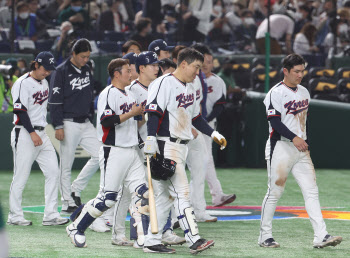 한국 야구, 또 반복된 대참사...WBC 3연속 1라운드 탈락 위기