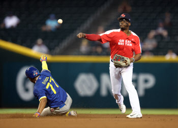 '축구 종가' 영국, '야구 월드컵' WBC서 콜롬비아 꺾는 이변