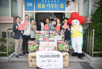 KT위즈 외국인선수 3인방¸ 연고지 아동 위해 기부 활동