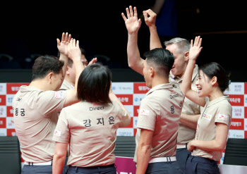 SK렌터카, 8연승 달리던 NH농협카드 제압…2라운드 돌풍 예고