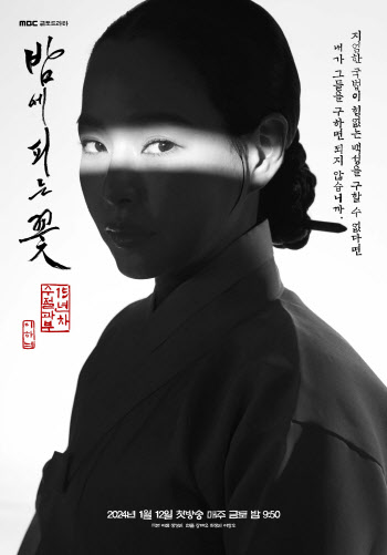 '밤에 피는 꽃' 이하늬, 전무후무 과부 캐릭터…1차 포스터 공개