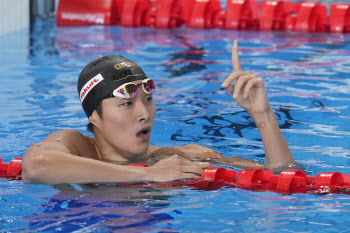 '자유형 400m 金' 김우민, 단체전 집중 위해 800m 기권