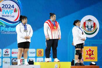 ‘포스트 장미란’ 박혜정, 역도월드컵 2위로 파리올림픽행