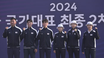 '올림픽金보다 어려운 양궁 태극마크' 김우진-임시현, 남녀 1위 파리행