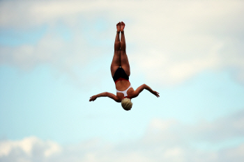 여자 20m 하이 다이빙 결승전                                                                                                                                                                       